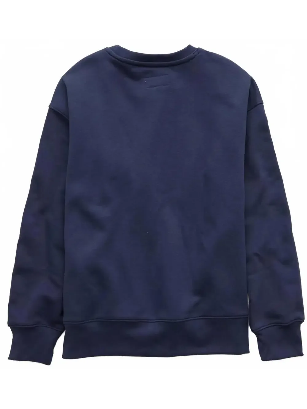 AE Everyday Luxe Graphic Crew Neck Sweatshirt American Eagle NWT Navy Small